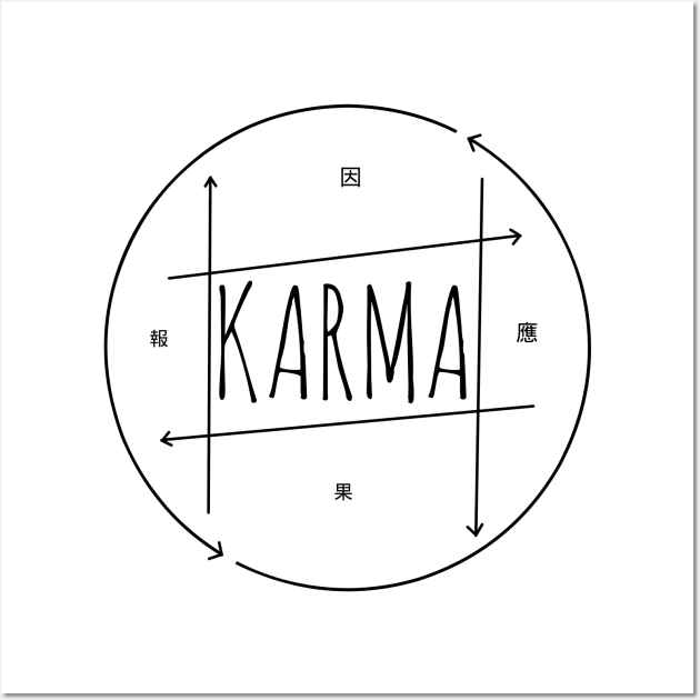 Karma Wall Art by Kaijester